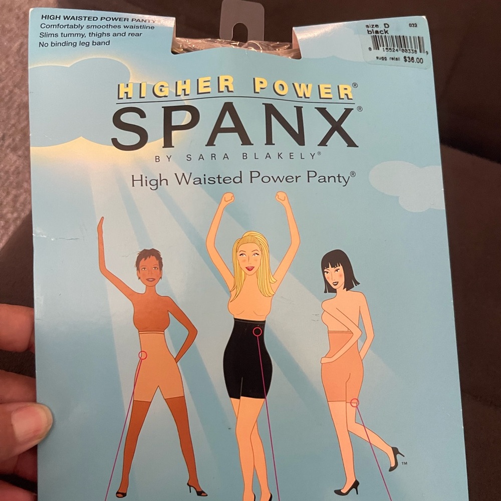 SPANX High Waisted Power Panty - Black